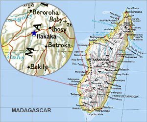 Map of Ilakaka