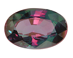 Alexandrite under mixed light