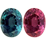 Certified Strong Color Change Alexandrite